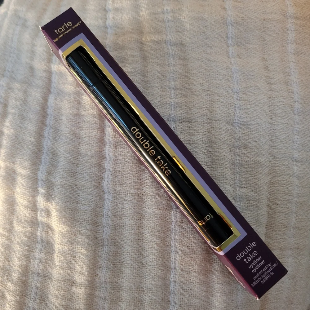 Tarte Double Take Eyeliner - Black NEW
